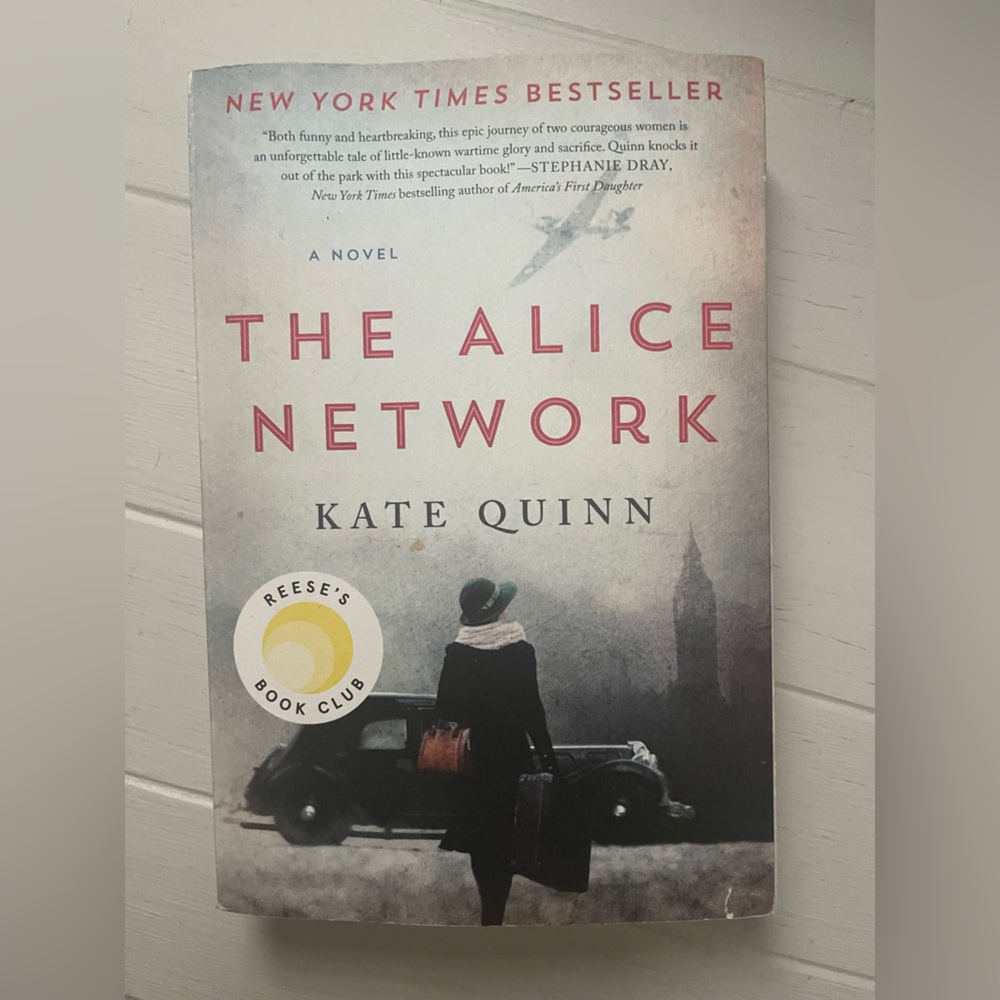 Kate Quinn 'The Alice Network' - Red and Black Cover